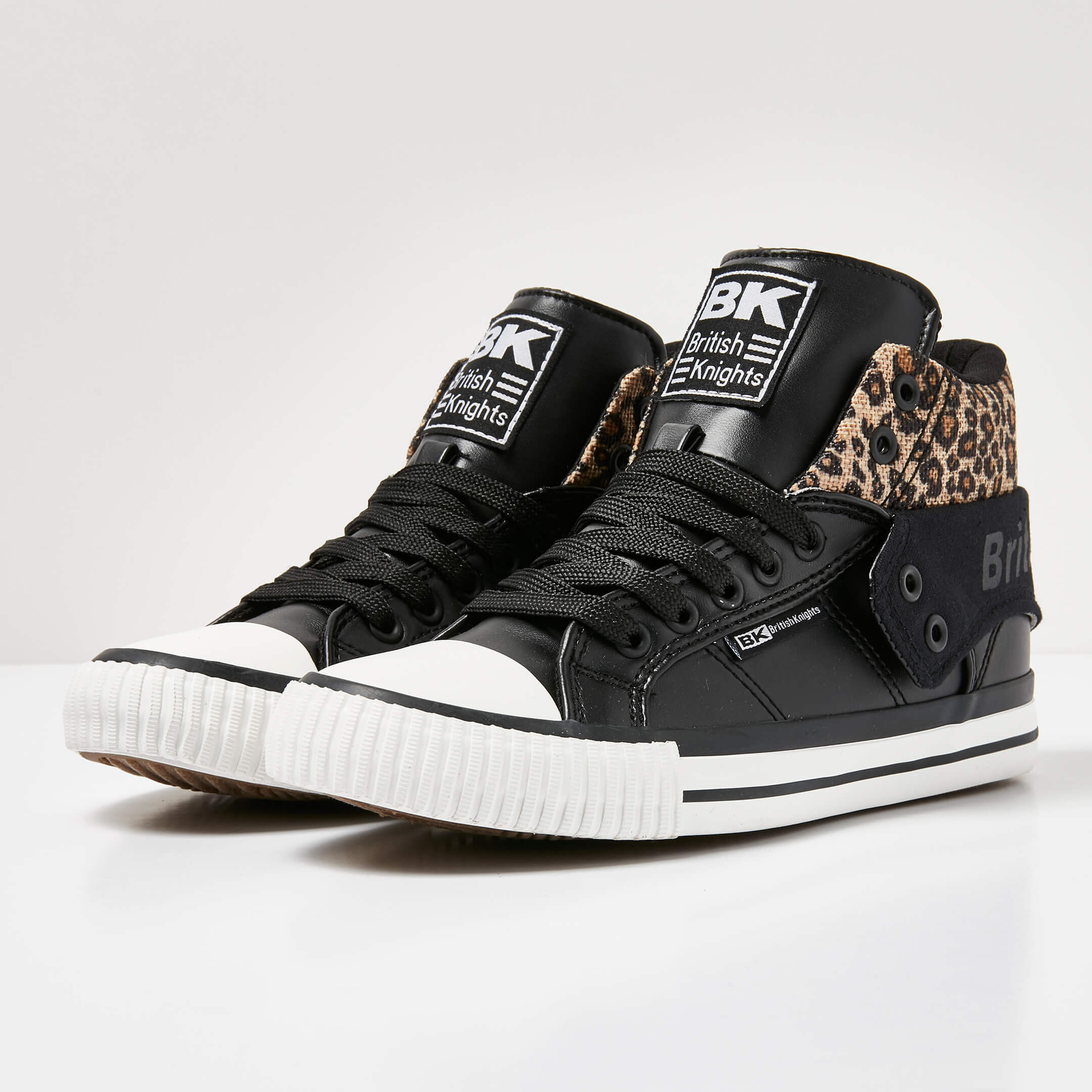 British Knights Sneaker Front view B44-3751-15 ROCO HIGH-TOP FEMALE British Knights Sneaker Front view B44-3751-15 ROCO HIGH-TOP FEMALE