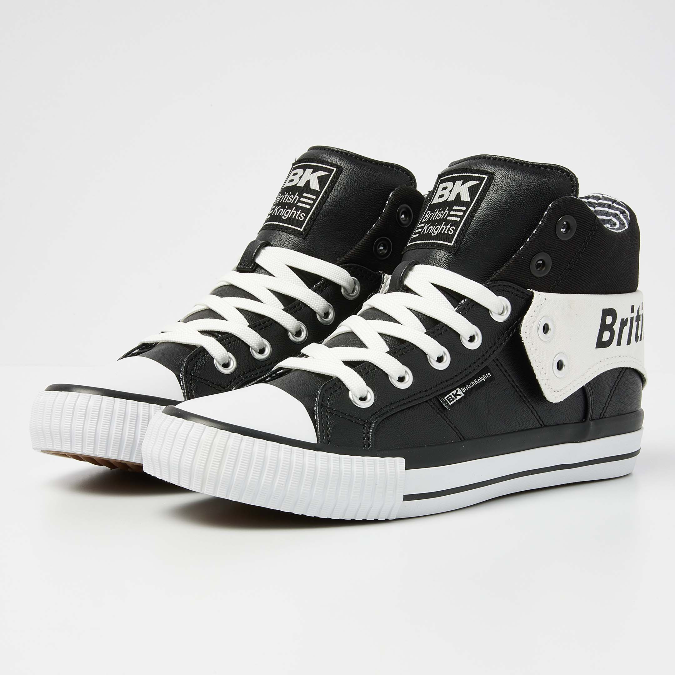 British Knights Sneaker Front view B47-3755-02 ROCO HIGH-TOP MALE British Knights Sneaker Front view B47-3755-02 ROCO HIGH-TOP MALE