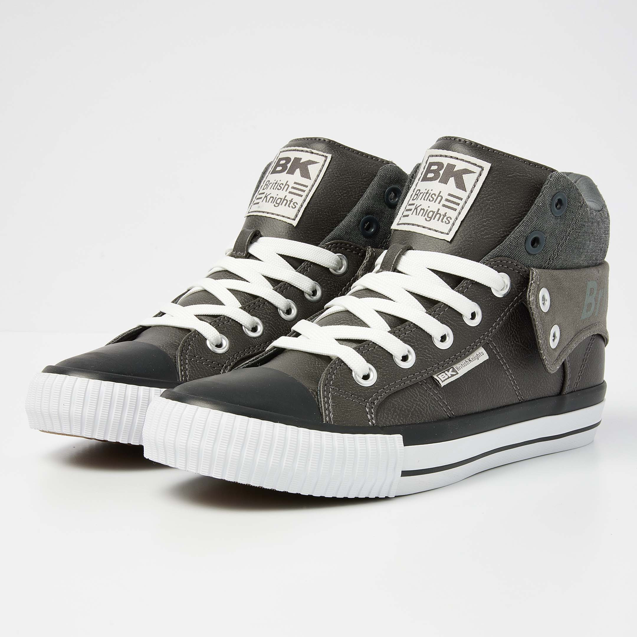 British Knights Sneaker Front view B47-3756-03 ROCO HIGH-TOP MALE British Knights Sneaker Front view B47-3756-03 ROCO HIGH-TOP MALE