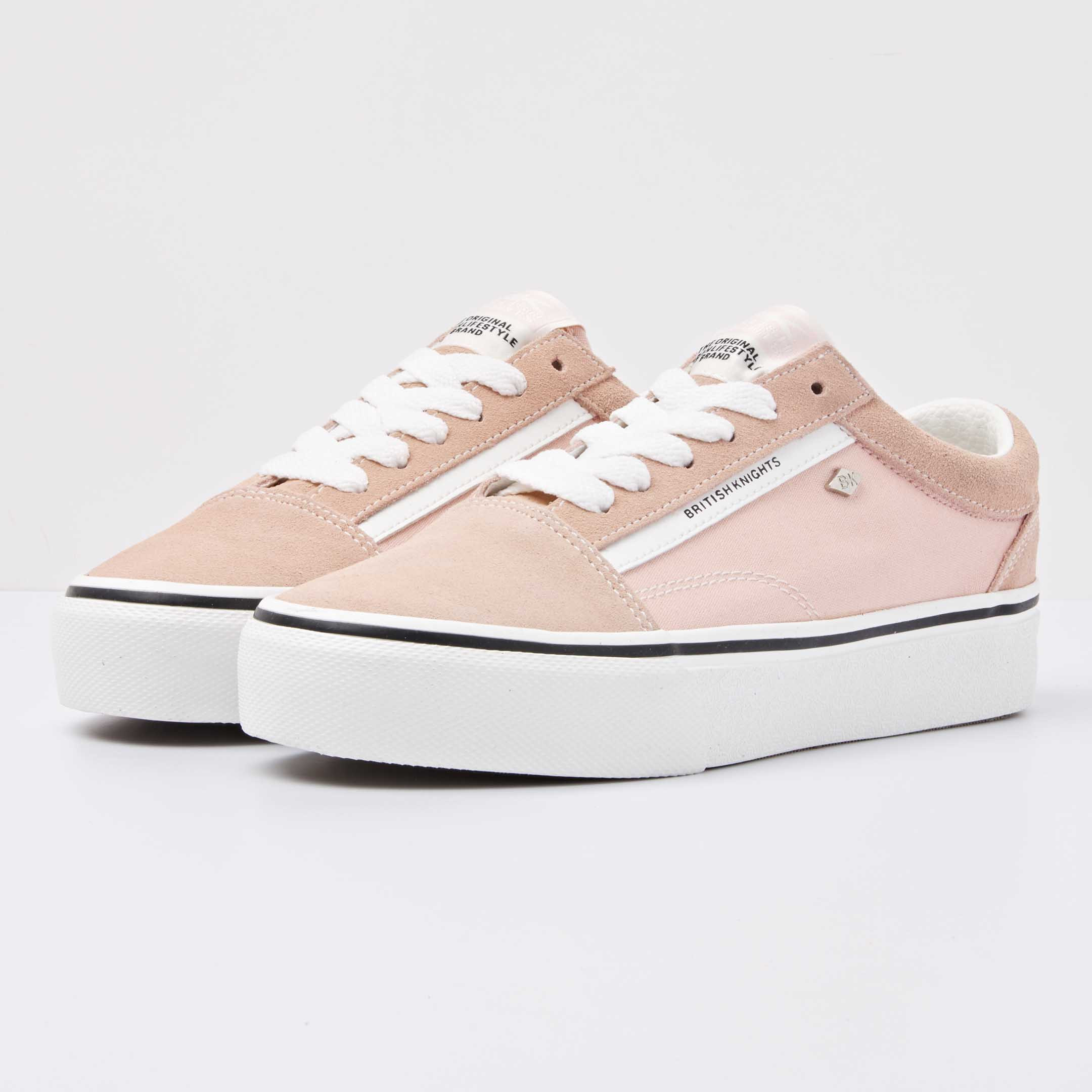 British Knights Sneaker Front view B48-3713-02 MACK PLATFORM LOW-TOP FEMALE British Knights Sneaker Front view B48-3713-02 MACK PLATFORM LOW-TOP FEMALE