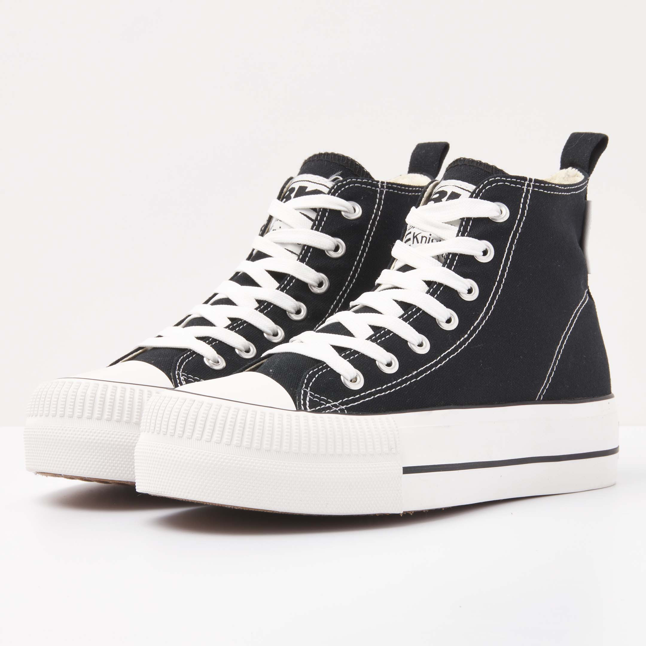 British Knights Sneaker Front view B49-3701-02 KAYA MID HIGH-TOP FEMALE British Knights Sneaker Front view B49-3701-02 KAYA MID HIGH-TOP FEMALE