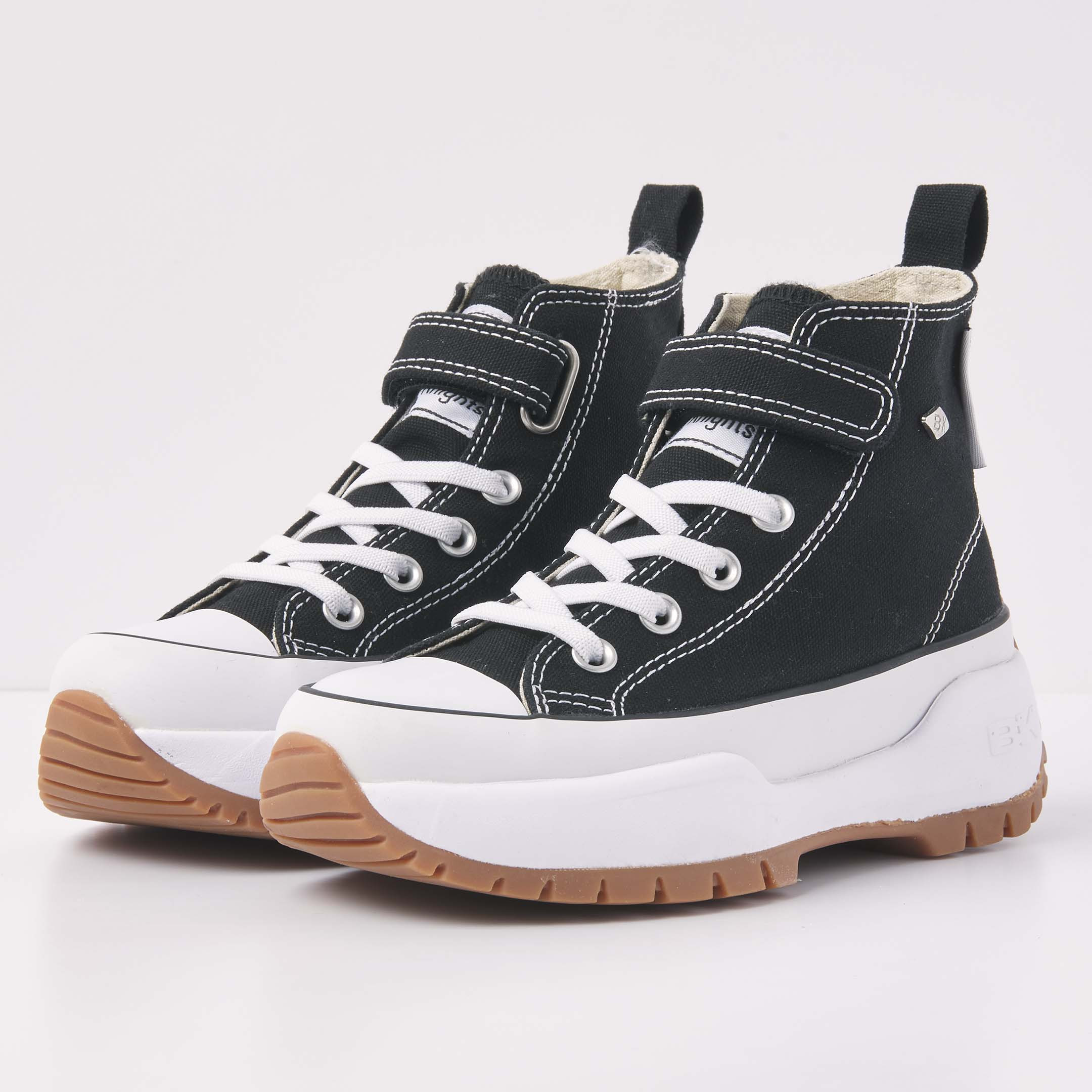 British Knights Sneaker Front view B49-3702C-01 KAYA MID FLY HIGH-TOP FEMALE British Knights Sneaker Front view B49-3702C-01 KAYA MID FLY HIGH-TOP FEMALE