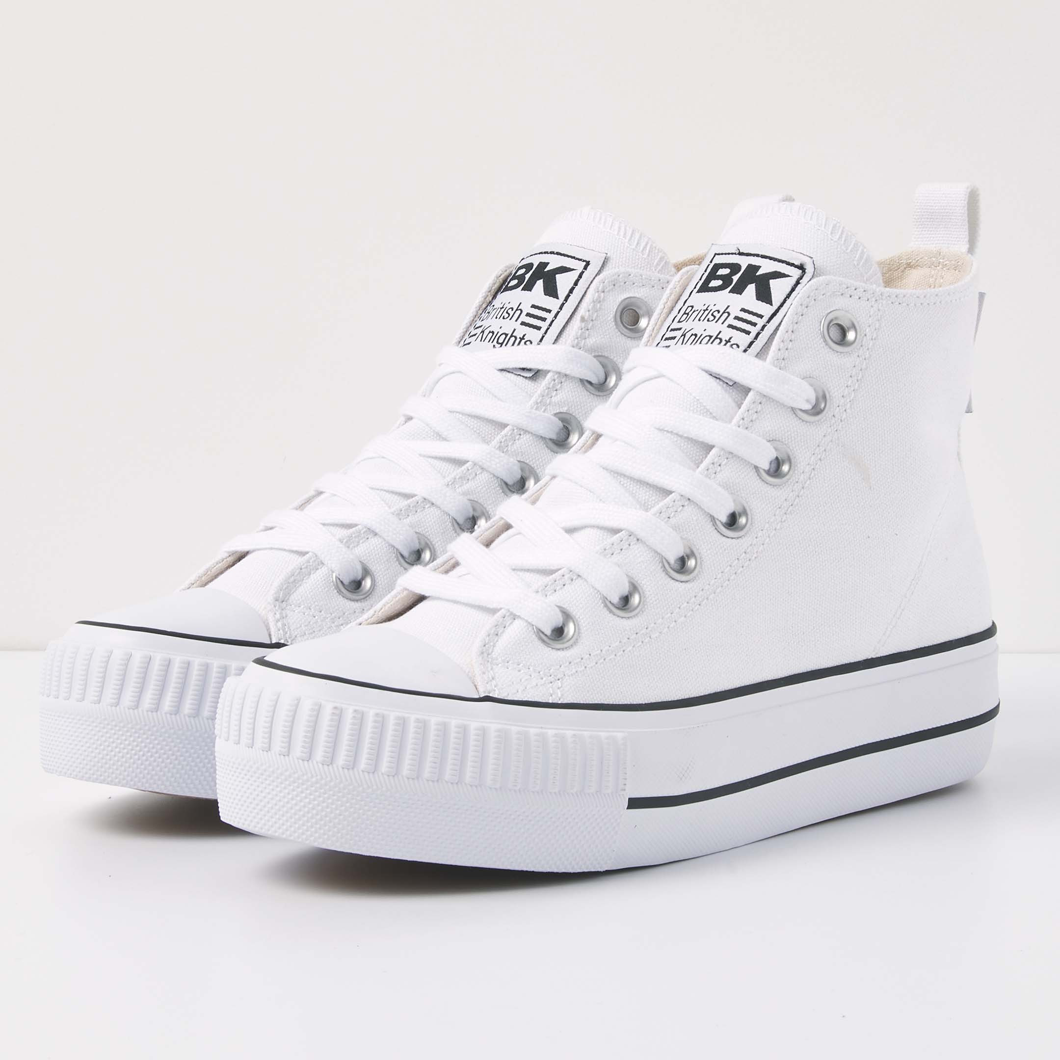 British Knights Sneaker Front view B49-3709-02 KAYA MID HIGH-TOP FEMALE British Knights Sneaker Front view B49-3709-02 KAYA MID HIGH-TOP FEMALE