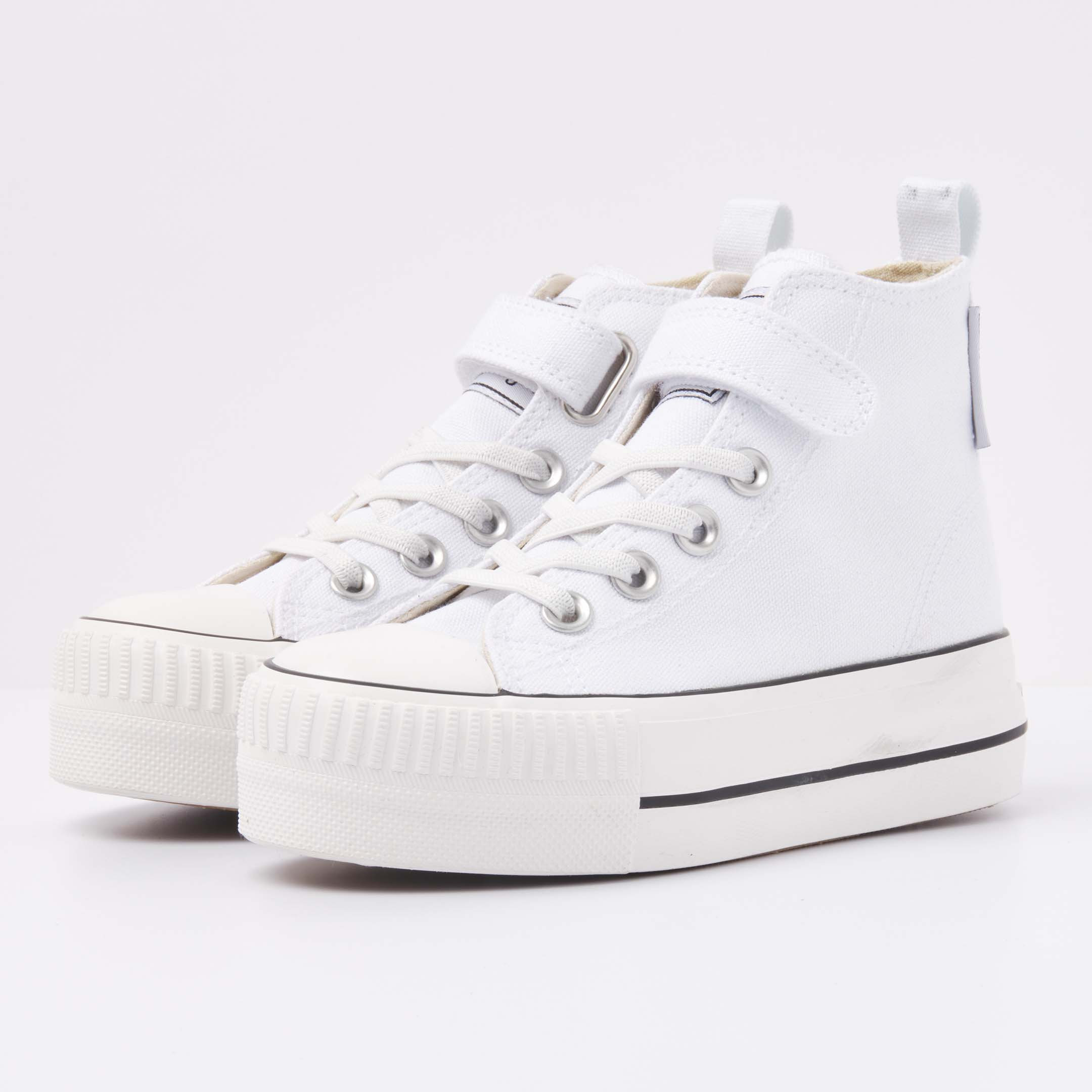 British Knights Sneaker Front view B49-3709C-02 KAYA MID HIGH-TOP FEMALE British Knights Sneaker Front view B49-3709C-02 KAYA MID HIGH-TOP FEMALE