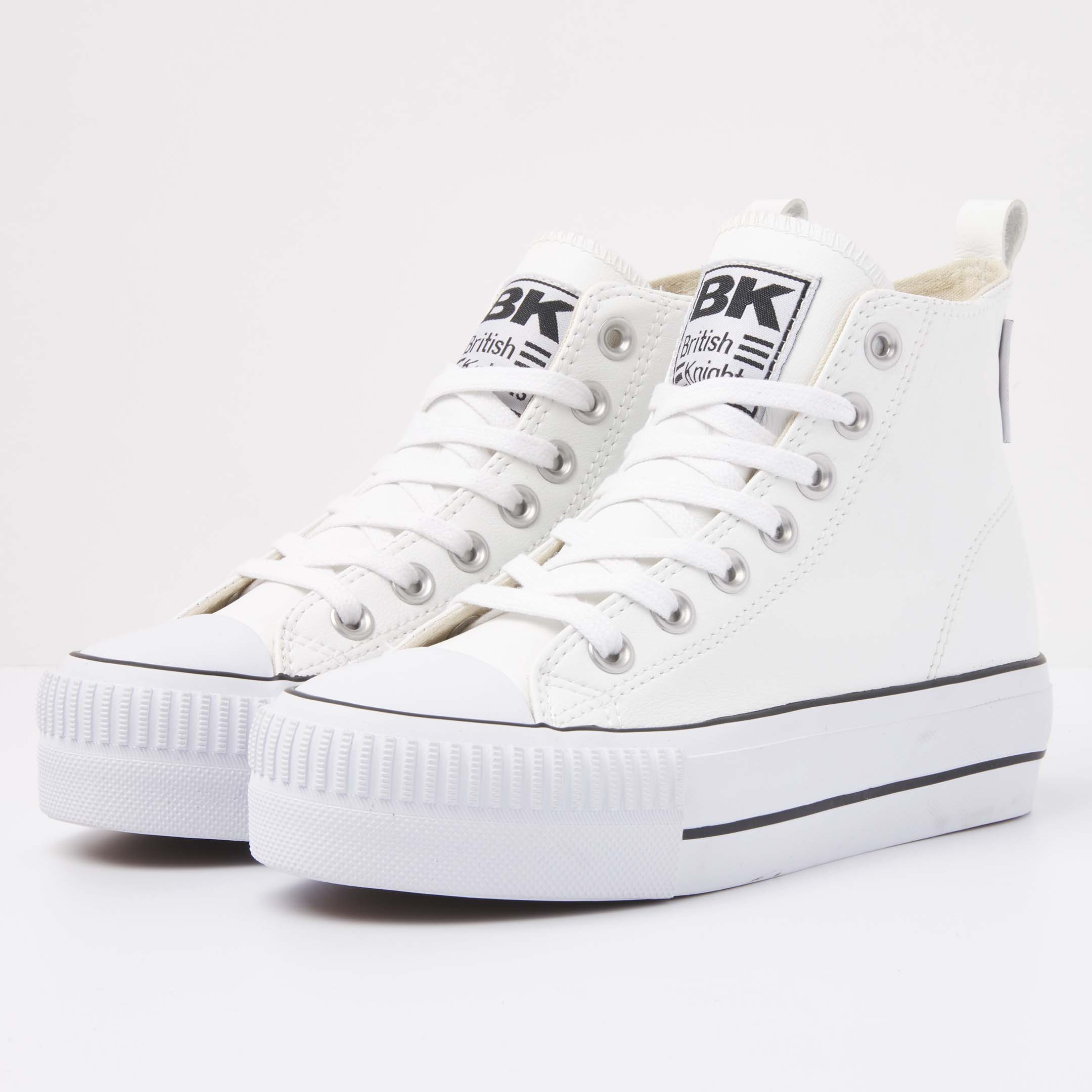 British Knights Sneaker Front view  B49-3736-03 KAYA MID HIGH-TOP FEMALE