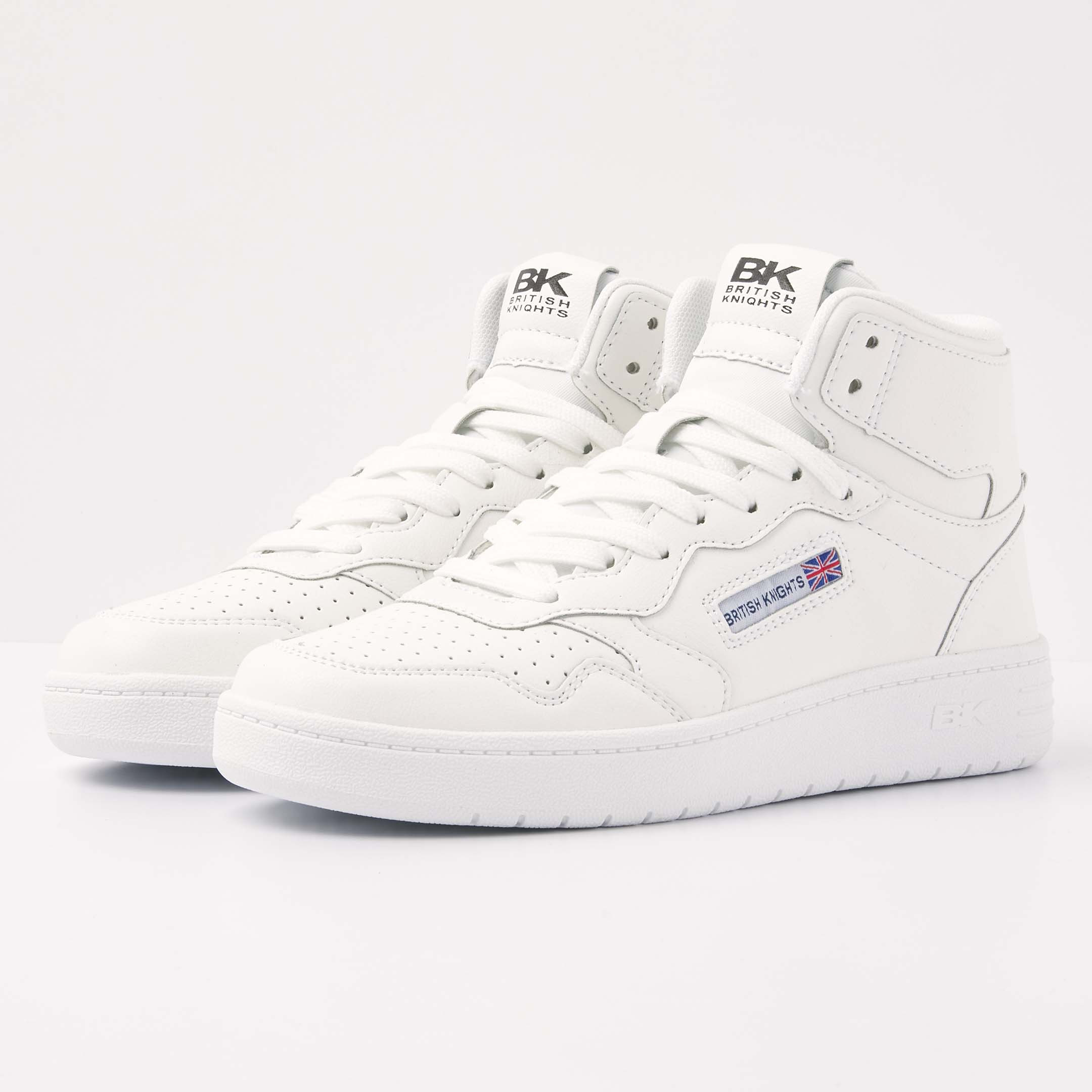 British Knights Sneaker Front view B51-3620-08 NOORS MID HIGH-TOP FEMALE British Knights Sneaker Front view B51-3620-08 NOORS MID HIGH-TOP FEMALE