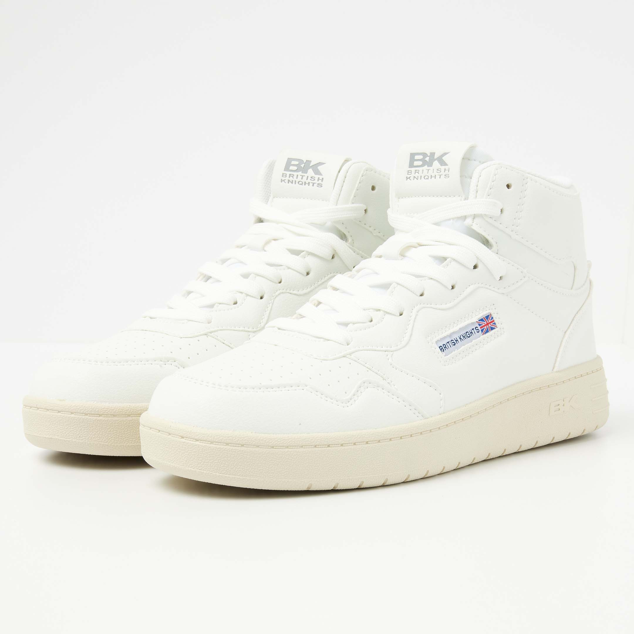 British Knights Sneaker Front view B53-3617-07 NOORS MID HIGH-TOP MALE British Knights Sneaker Front view B53-3617-07 NOORS MID HIGH-TOP MALE