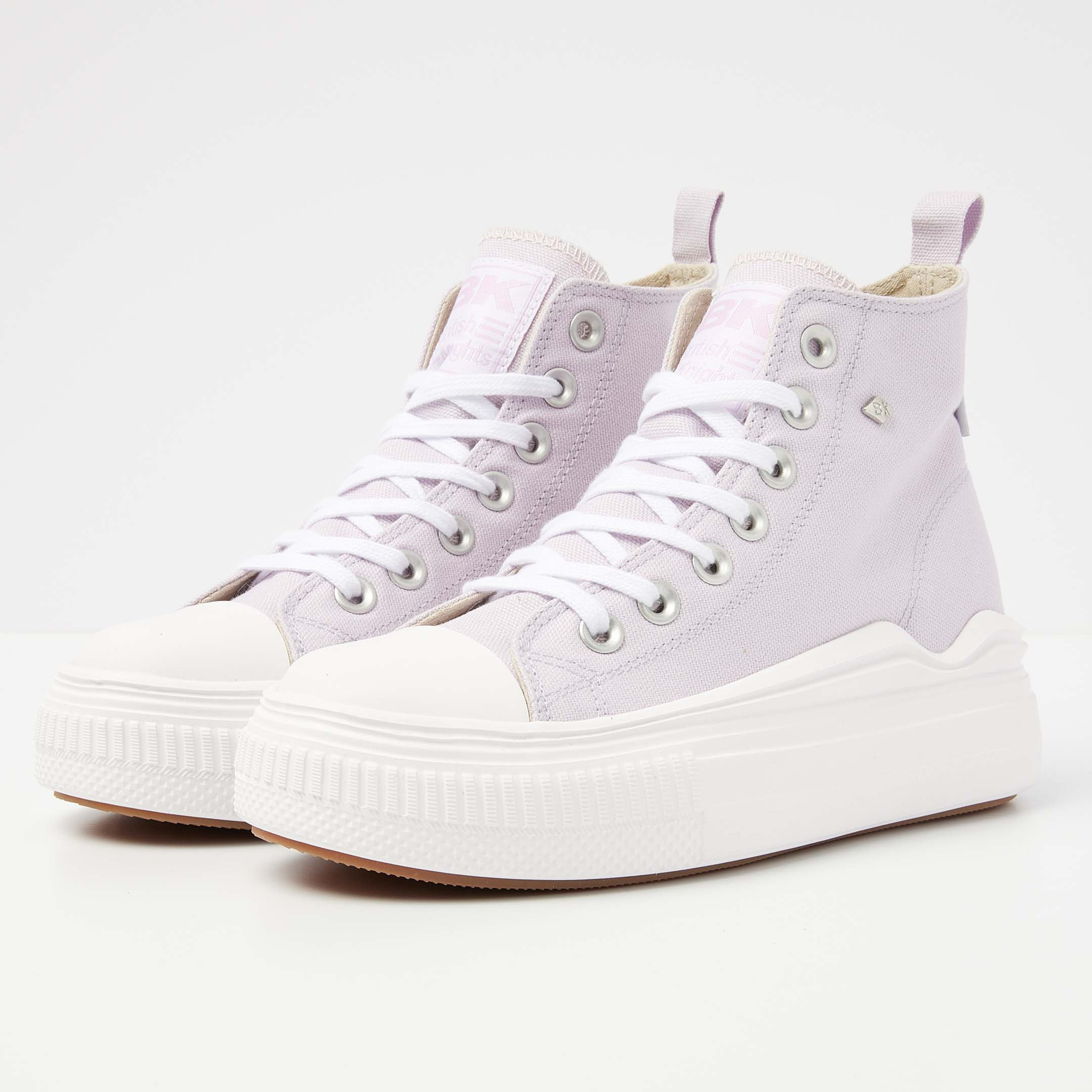 British Knights Sneaker Front view B53-3710-01 KAYA FLOW MID HIGH-TOP FEMALE British Knights Sneaker Front view B53-3710-01 KAYA FLOW MID HIGH-TOP FEMALE