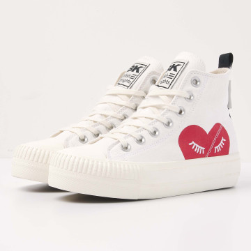  ALT Front view  B52-3705-03 KAYA MID HIGH-TOP FEMALE