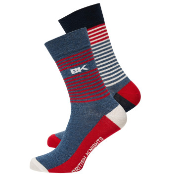  ALT Left view  BC44-5163-P2-1415 2 PACK SOCKS MEN MALE