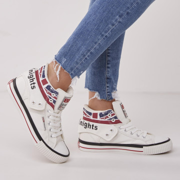  ALT Model view BKC-3702-01 High-top Sneakers