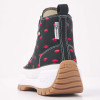 Back view  B51-3714-01 KAYA MID FLY HIGH-TOP FEMALE