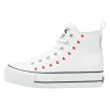 Left view  B52-3708-03 KAYA MID HIGH-TOP FEMALE