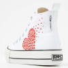 Back view  B53-3722-01 KAYA MID HIGH-TOP FEMALE