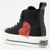 Back view  B54-3713C-01 KAYA MID HIGH-TOP FEMALE