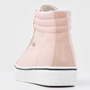 Back view  B48-3715-02 MACK MID PLATFORM HIGH-TOP FEMALE