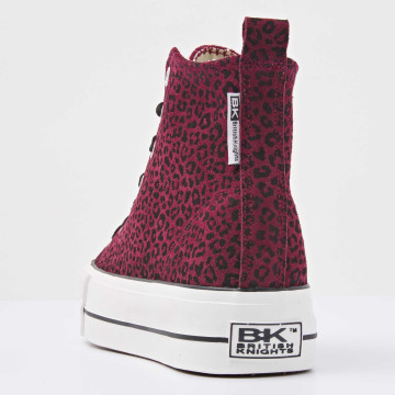 Back view  B48-3718-01 KAYA MID HIGH-TOP FEMALE