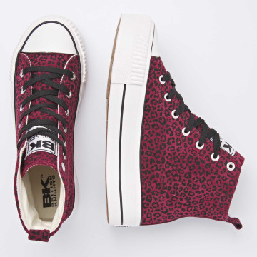 Top view  B48-3718-01 KAYA MID HIGH-TOP FEMALE