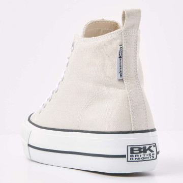 Back view  B51-3724-01 KAYA MID HIGH-TOP FEMALE