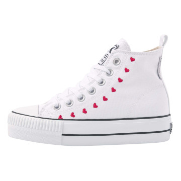 Left view  B51-3730-02 KAYA MID HIGH-TOP FEMALE