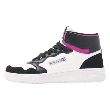 Left view  B52-3616-01 NOORS MID HIGH-TOP FEMALE