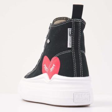 Back view  B52-3727-01 KAYA FLOW MID HIGH-TOP FEMALE