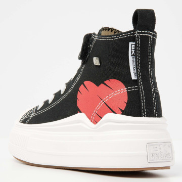 Back view  B52-3727C-01 KAYA FLOW MID HIGH-TOP FEMALE