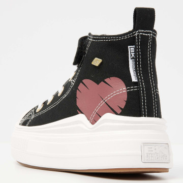Back view  B53-3711C-08 KAYA FLOW MID HIGH-TOP FEMALE