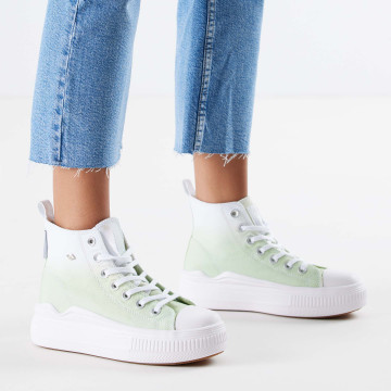 Model  B53-3712-04 KAYA FLOW MID HIGH-TOP FEMALE