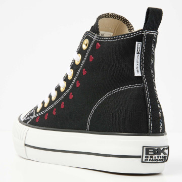 Back view  B53-3721-02 KAYA MID HIGH-TOP FEMALE