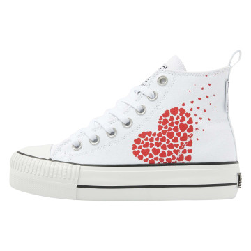 Left view  B53-3722-01 KAYA MID HIGH-TOP FEMALE