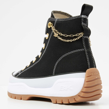 Back view  B53-3731-01 KAYA MID FLY HIGH-TOP FEMALE
