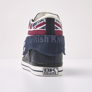 Back view BKC-3702-04 Men ROCO High sneaker