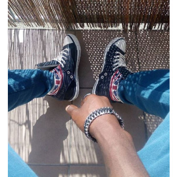 Customer view BKC-3702-04 Men ROCO High sneaker